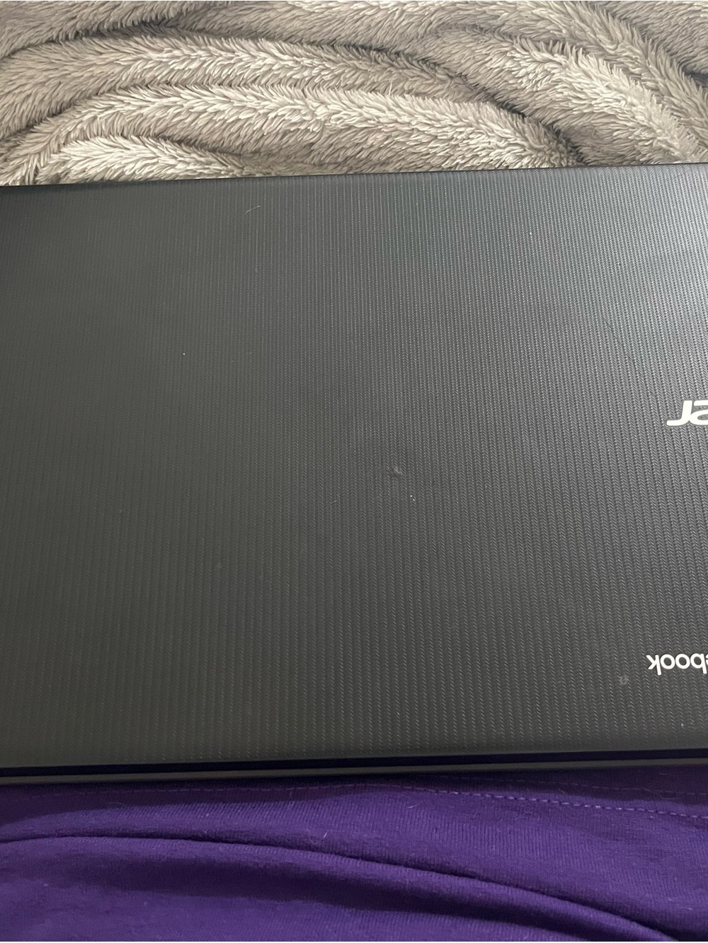 Acer Black Textured Laptop